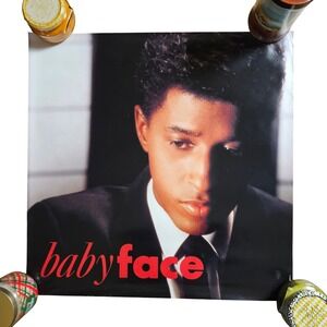 Babyface Tender Lover Vintage 1989 Promo Album Poster 24x24 Original CBS Records